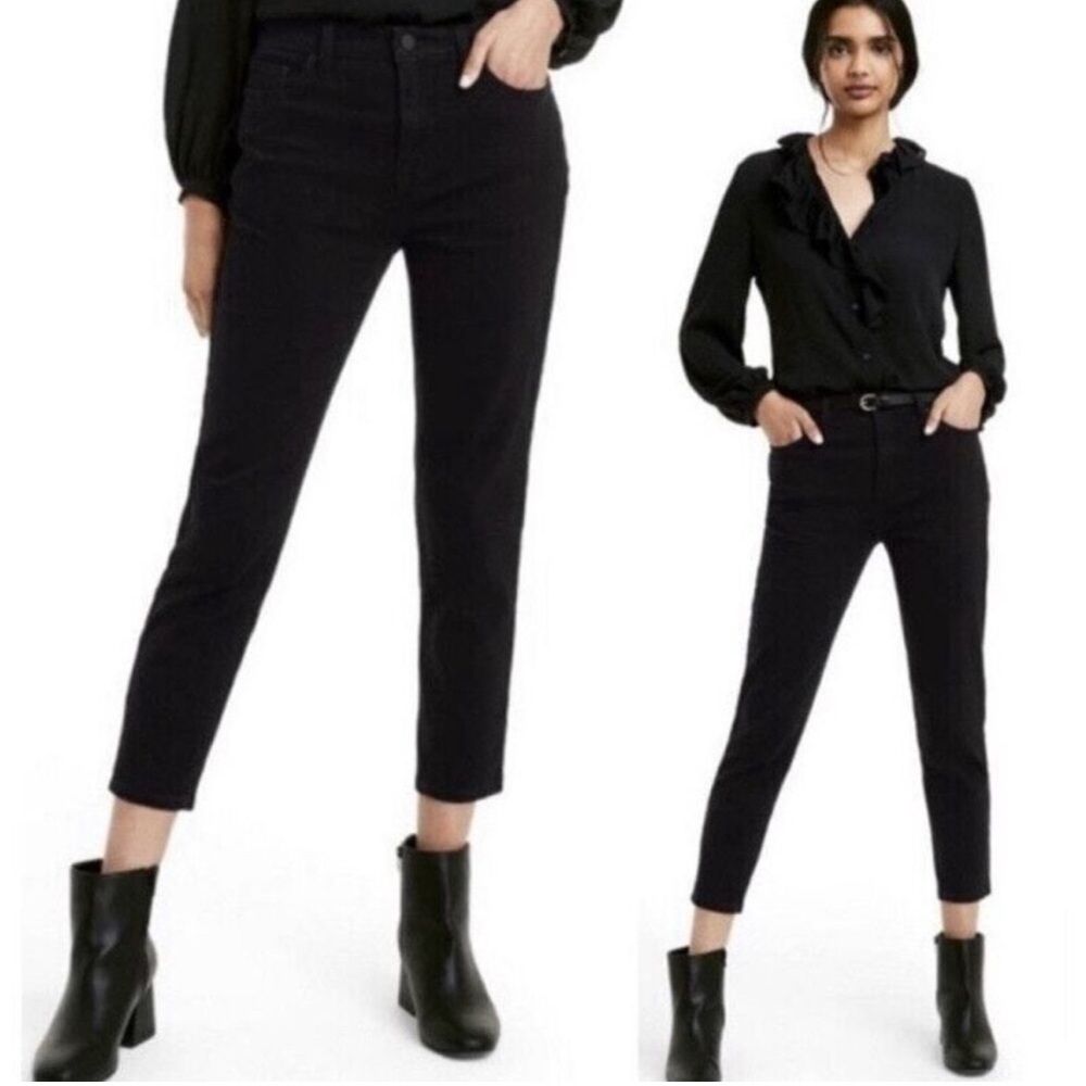 Nili Lotan x Target‎ Women's High-Rise Ankle Length Skinny Jeans Black Size 4